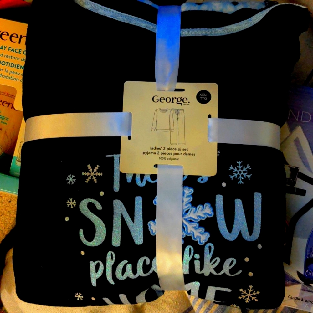 George XXL NWT Ladies' 2 Piece PJ Set Pajamas Shirt & Bottoms Set 💥2 FOR $40💥